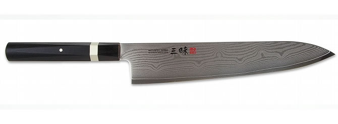 MCUSTA ZANMAI 3P Damascus Gyuto
